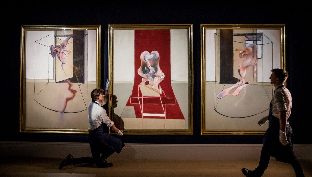 Триптих Фрэнсиса Бэкона был продан за $ 84,6 млн. на аукционе Sotheby’s