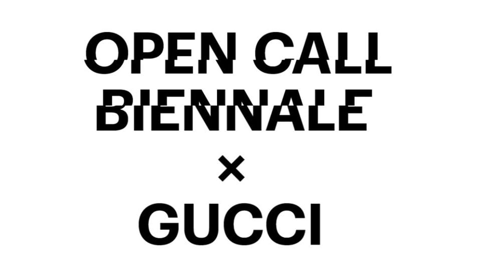 Биеннале молодого искусства и Gucci объявляют open call для художников