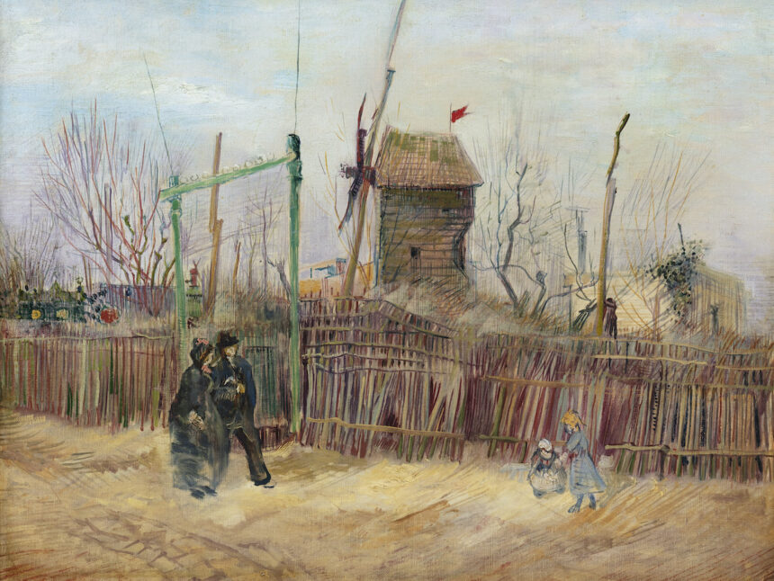 Картину «Уличная сцена на Монмартре» Ван Гога представят широкой публике впервые с 1887 года