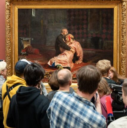 Картину Репина «Иван Грозный и сын его Иван» впервые представили после реставрации