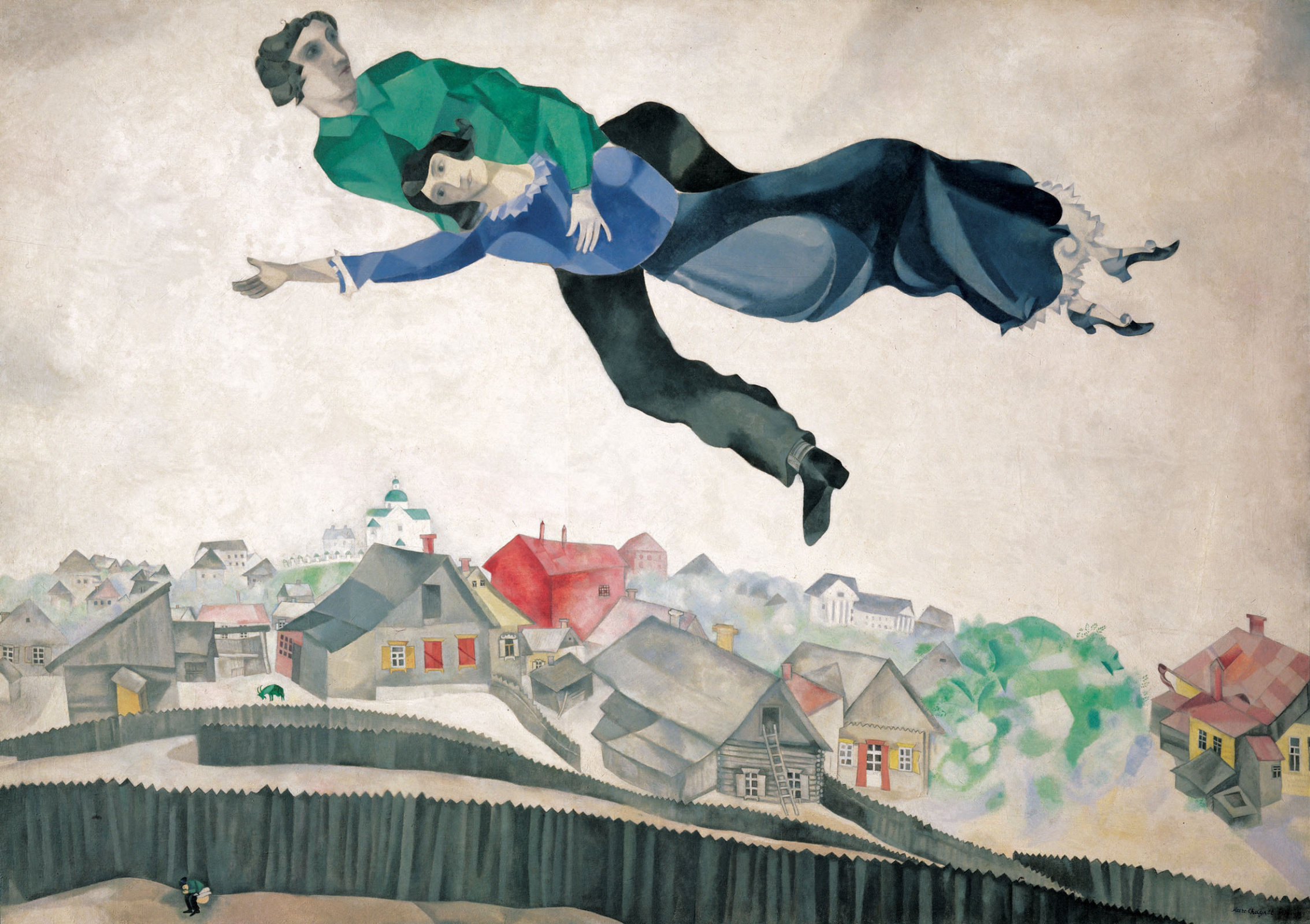Пролетая над Витебском: любимый город Марка Шагала