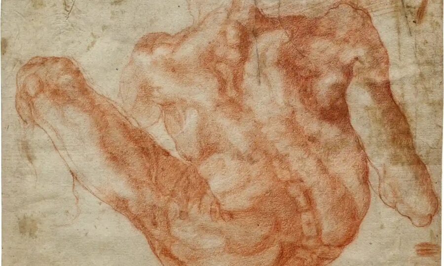В безымянном рисунке опознали набросок Микеланджело к потолочным фрескам Сикстинской капеллы