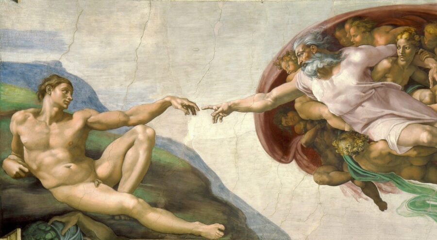 Итальянский учёный обнаружил автопортрет Микеланджело на потолке Сикстинской капеллы