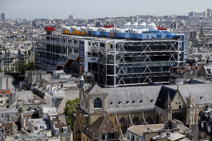 Подробности о пятилетней реновации Центра Помпиду в Париже